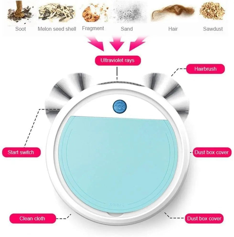 Aspirateur robot sans fil automatique Intelli-Kleen 2025