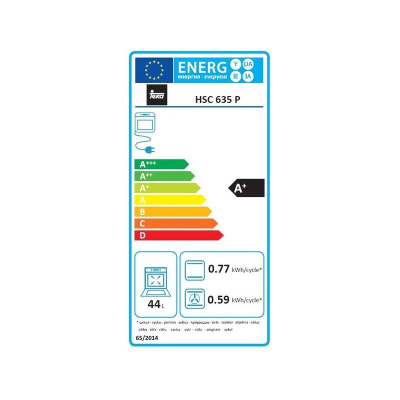 Teka Hsc635p 45cm Edelstahl-Backofen Piro 41534030