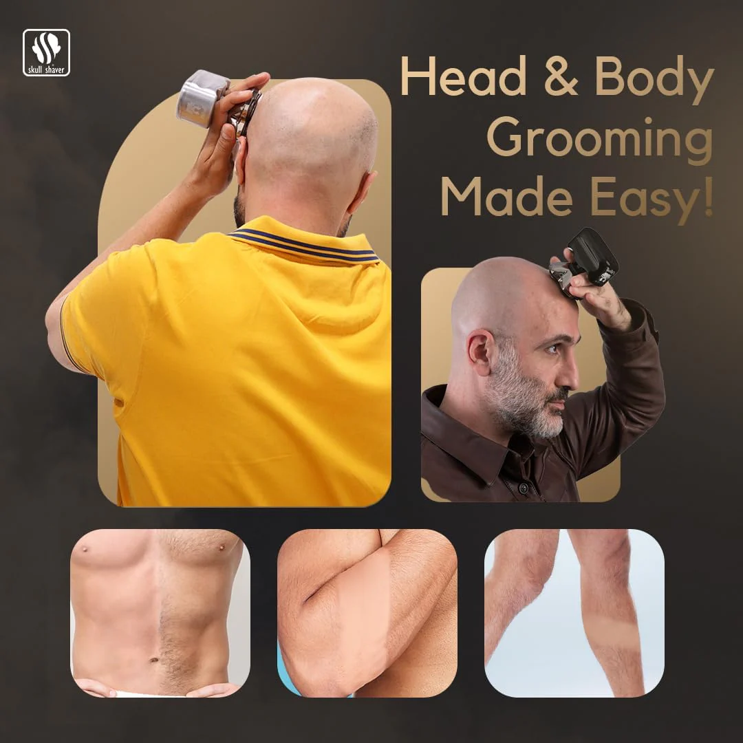 2025 Pitbull Gold PRO – Elektrisk barbermaskine til hoved og ansigt