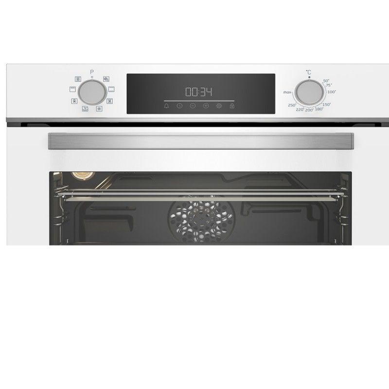 Beko Backofen BBCM18300W Weißes Glas 45 cm