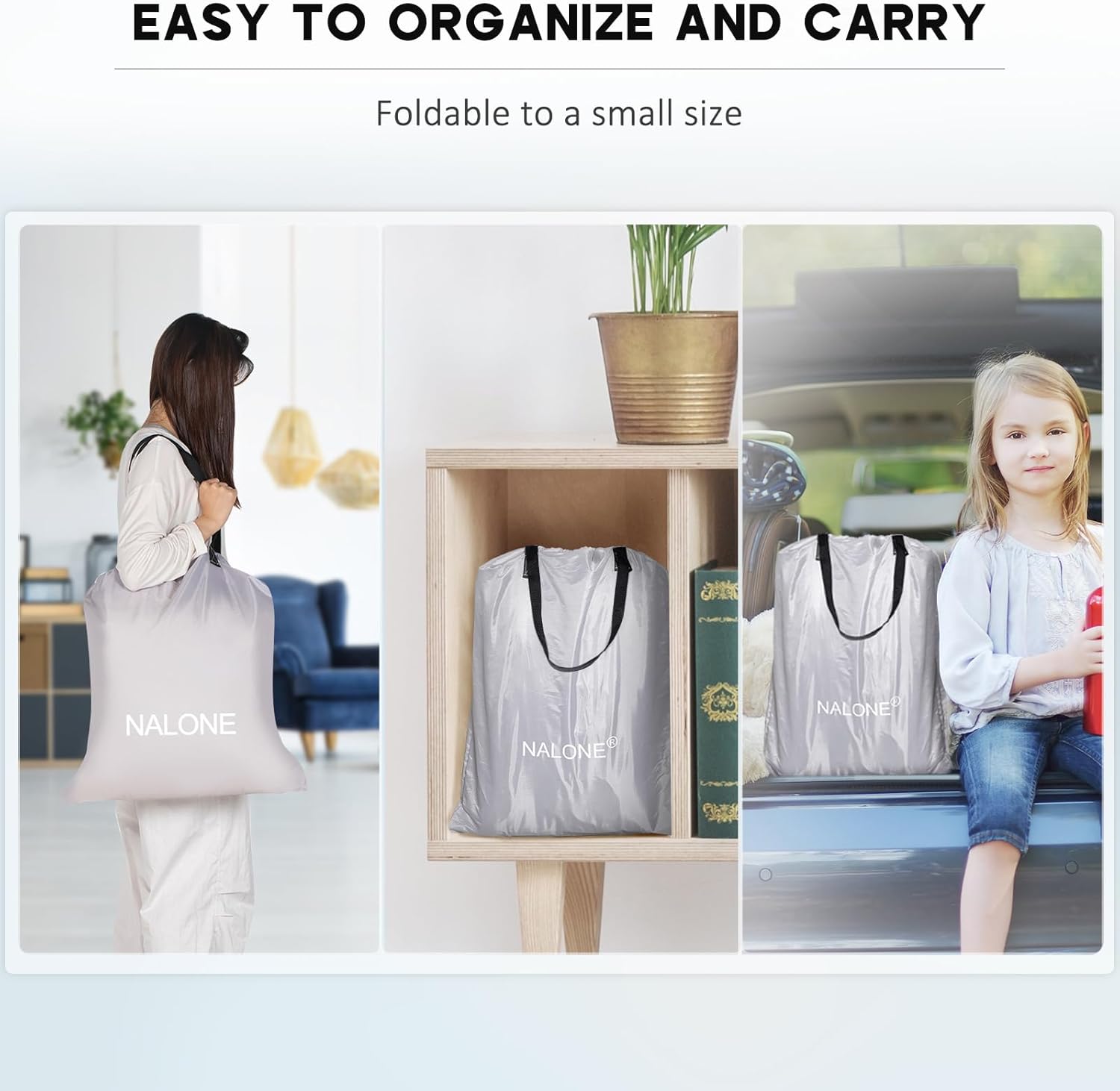 NALONE Luftmatratze, aufblasbares Bett mit integrierter Pumpe, in nur 3 Minuten aufgeblasen, für Gäste oder den Heimgebrauch, 203 x 152 x 46 cm, maximale Belastbarkeit 310 kg, Doppelbett