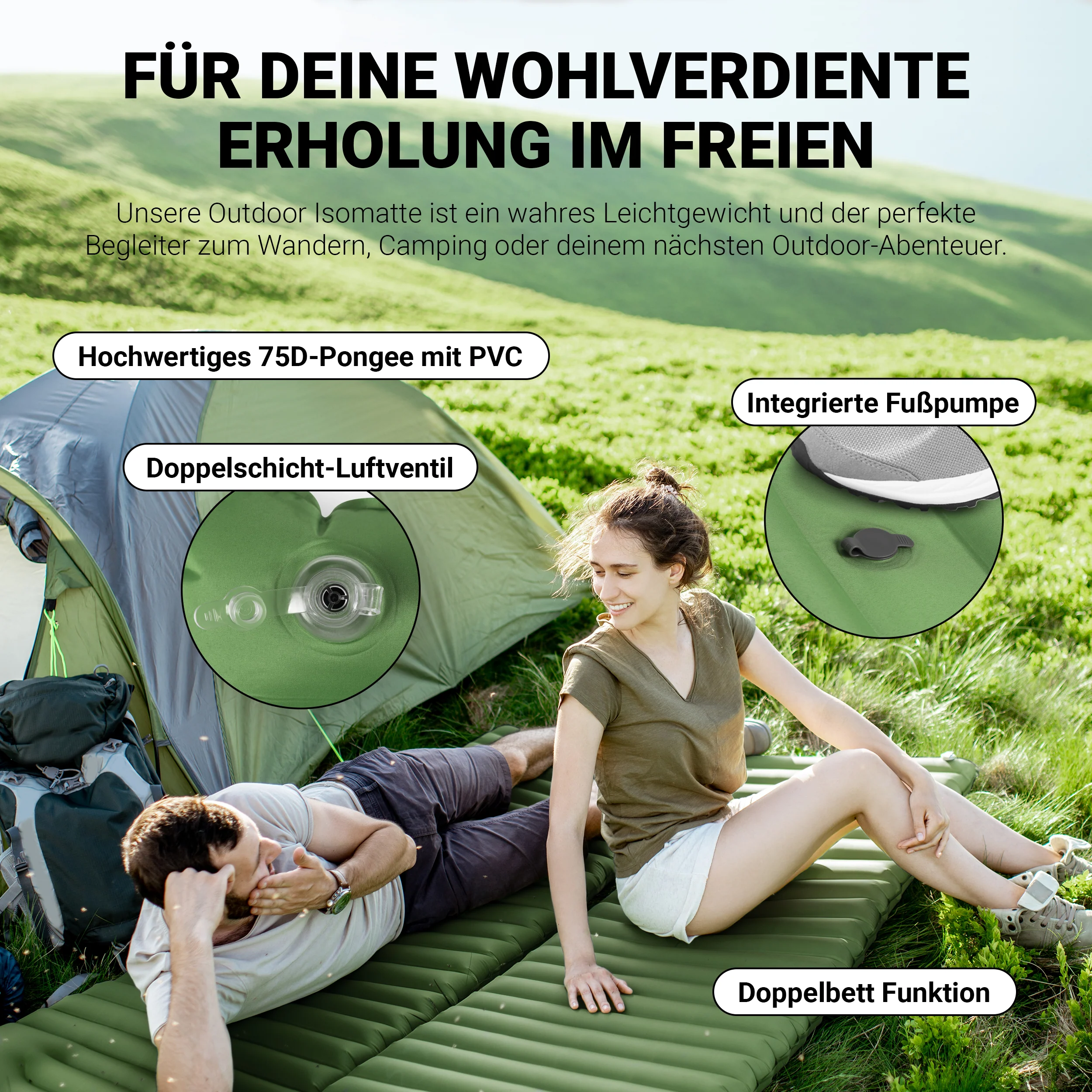 2025 Green Premium Camping-Set