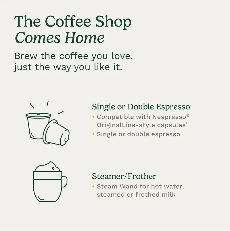 2025 Cuisinart Barista Bar 4-i-1 kaffemaskine