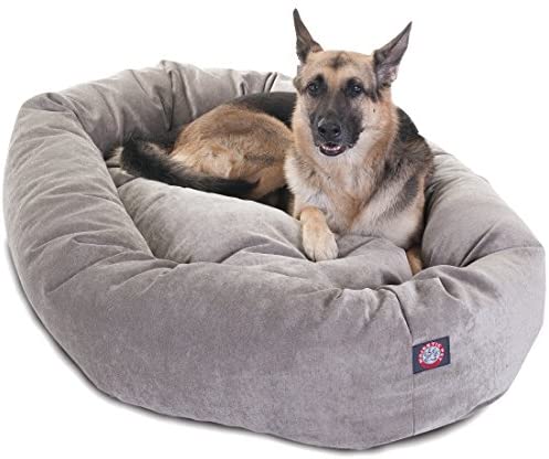 Majestic Pet Villa Bagel Hundeseng | Beroligende donutformet seng, flere størrelser og farver