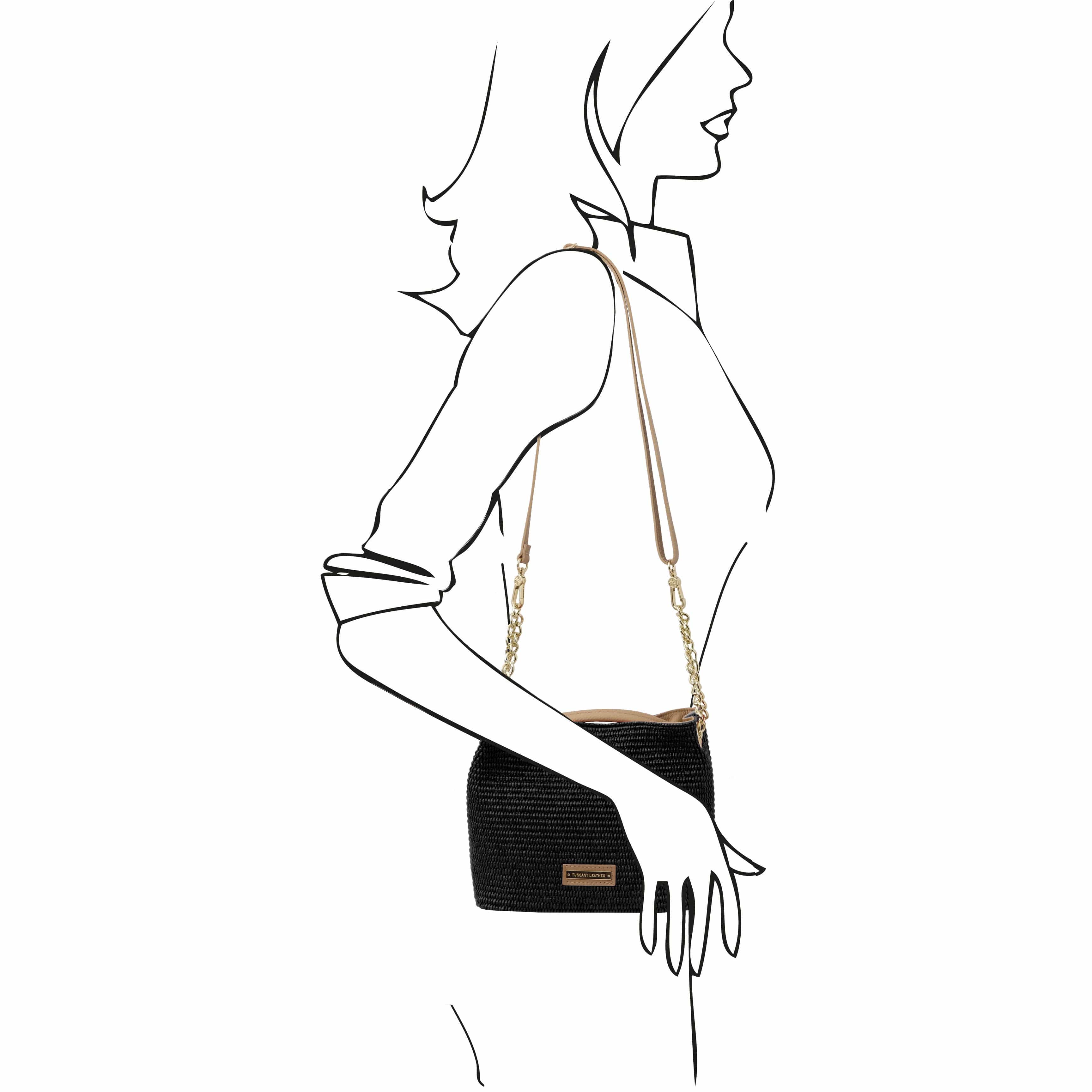 TL Bag - Raffia Bucket Bag | TL142208