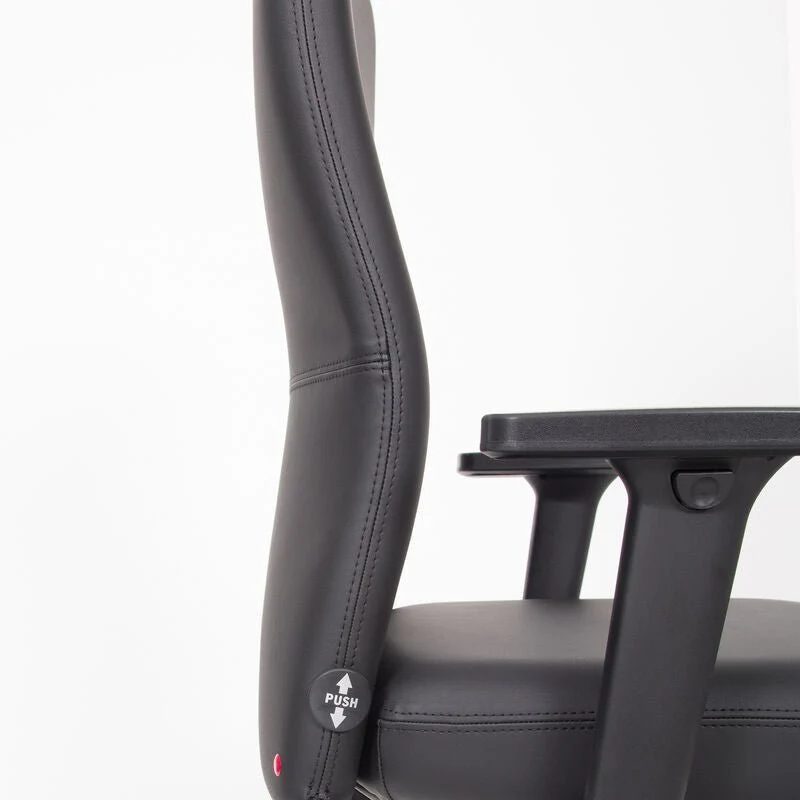 2025 Slow Agilis AG10 Ergonomischer Bürostuhl mit hoher Rückenlehne – DER RÜCKENRetter in hochwertigem Kunstleder – 30 Jahre Garantie