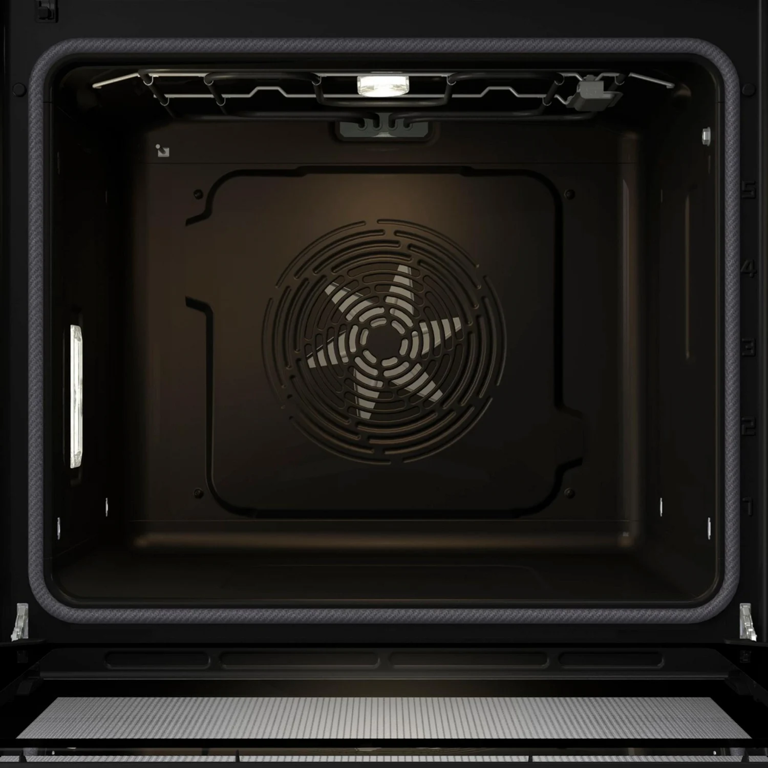 Hisense BSA66334PX Multifunktionsbackofen, 3,5 kW, 77 l, Klapptür, 9 Kochfunktionen, Energieeffizienzklasse A+ – Grau