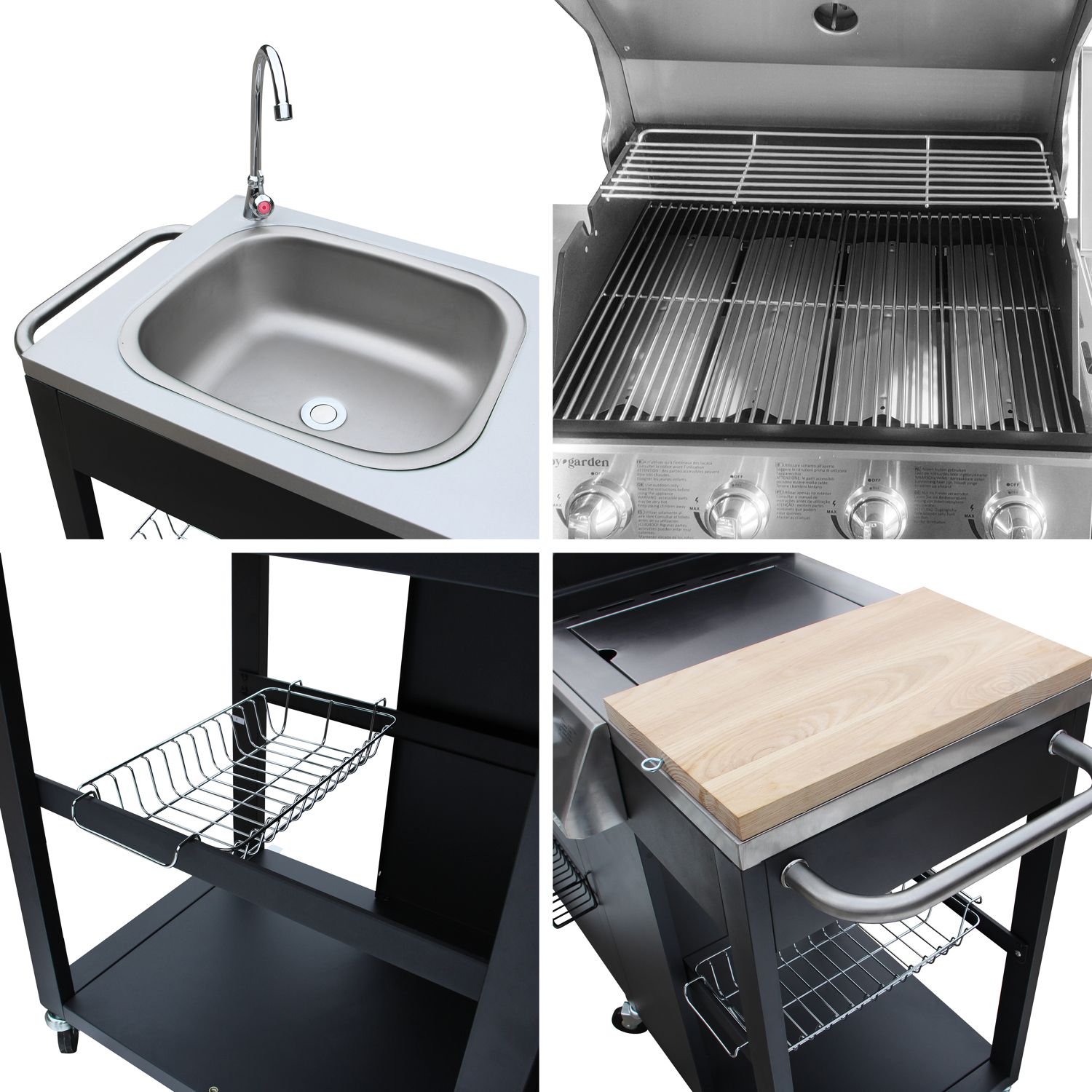 Texas Udendørs Køkken - 4+1 Brændere