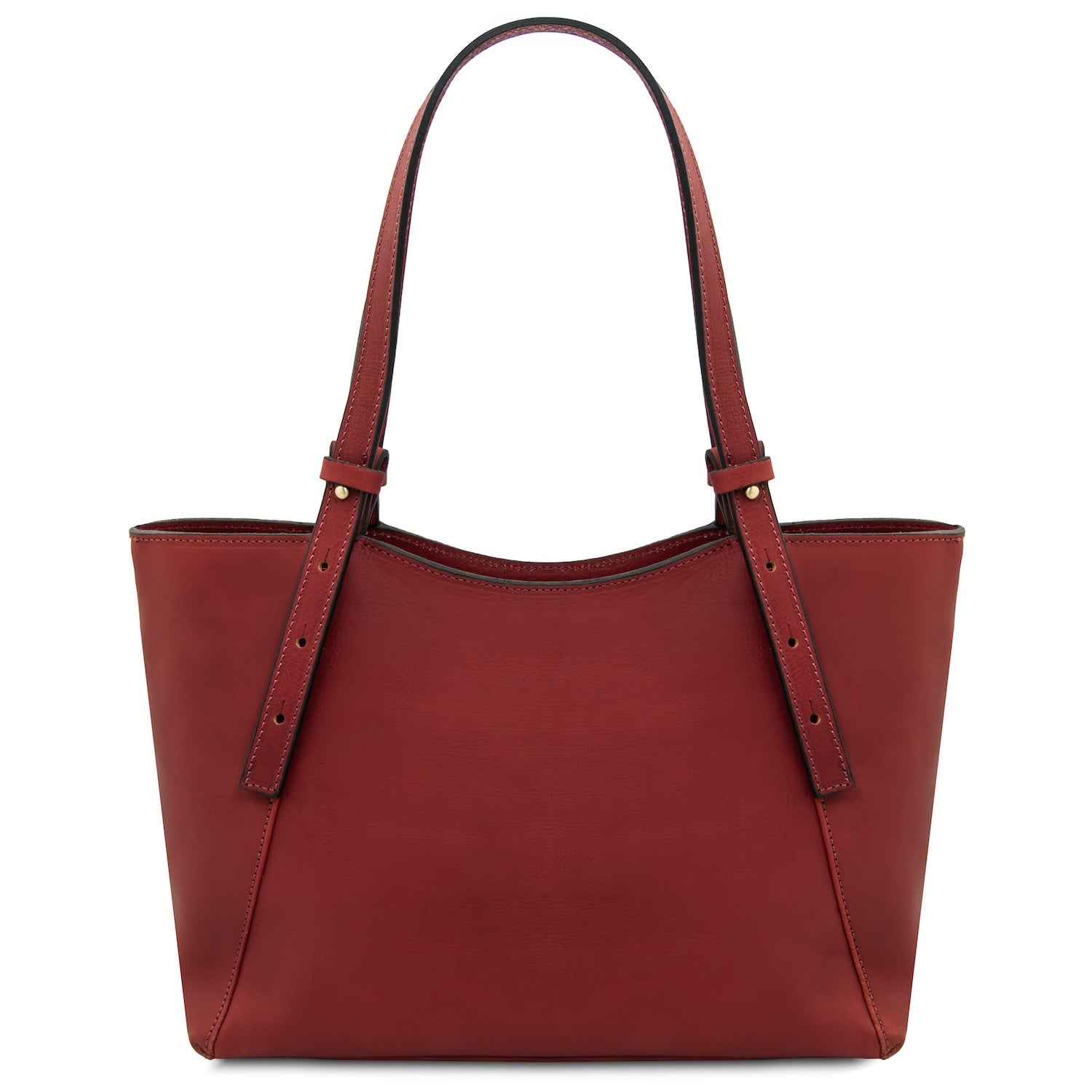 Libra - Long handle leather tote bag | TL142562
