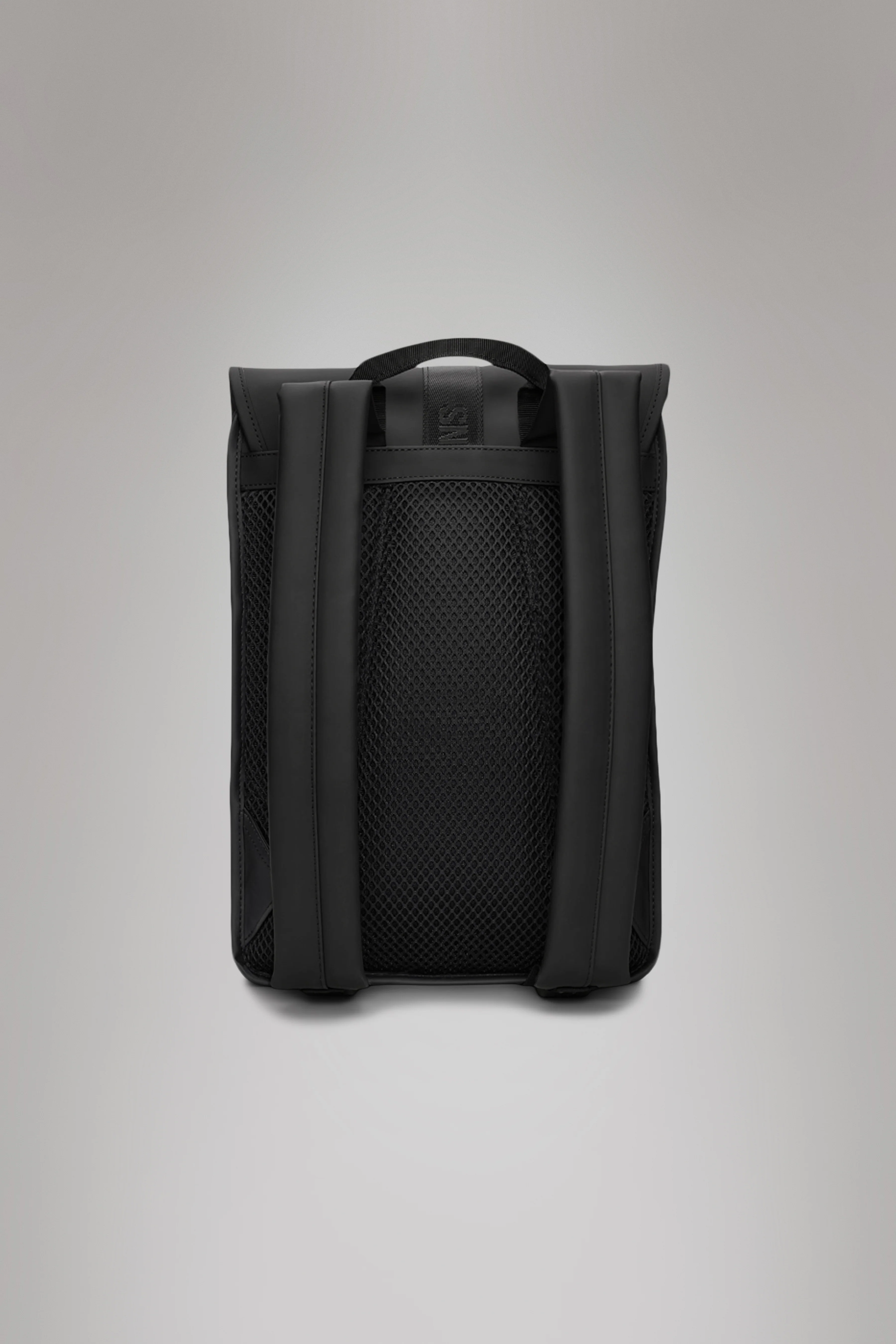 2025 Trail Backpack Mini – Vandafvisende dagrygsæk (15) med klap og gummispænde – PU-stof – Polstret laptoprum