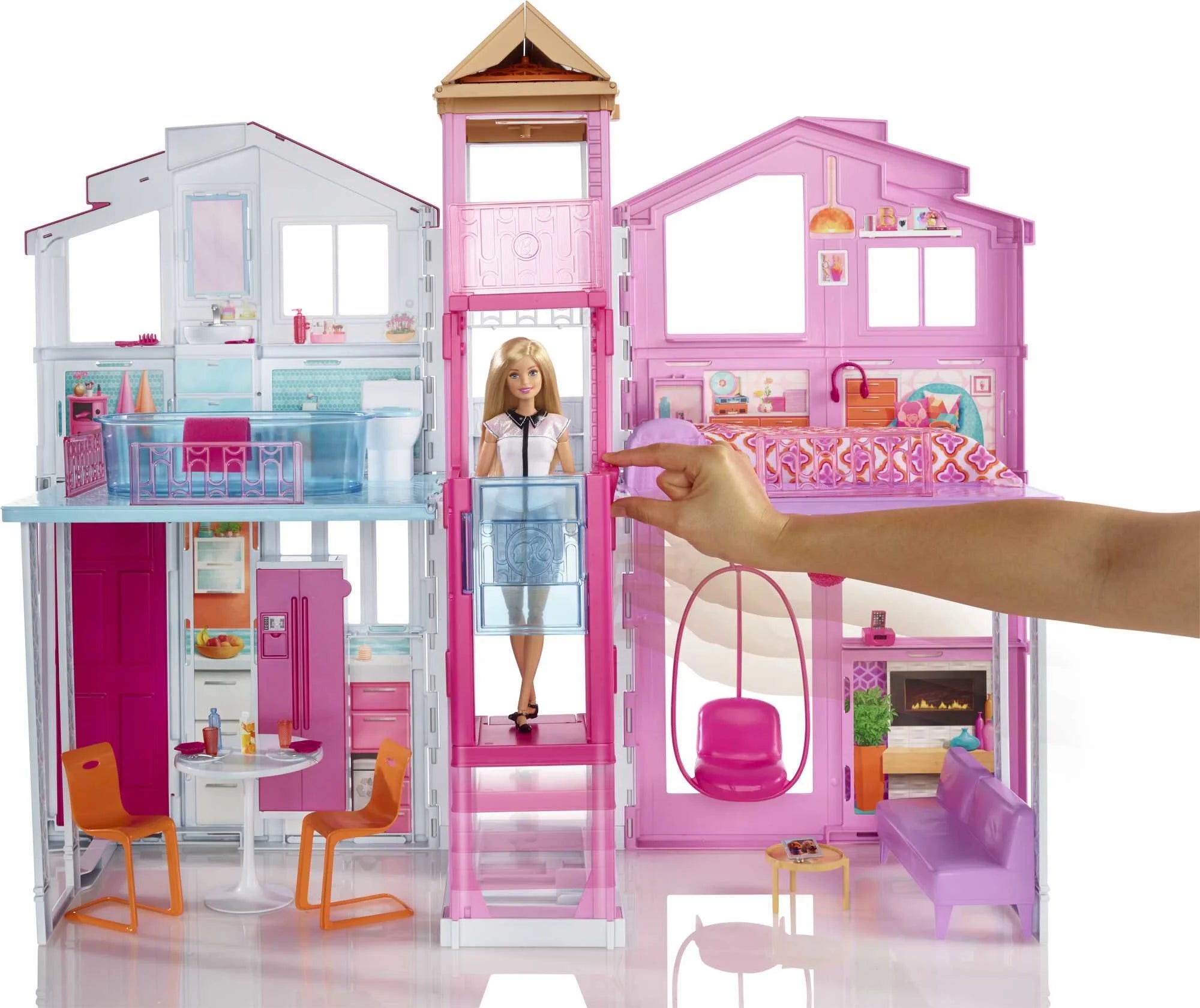 Barbie-Dreistöckiges Haus, für Kinder ab 3 Jahren