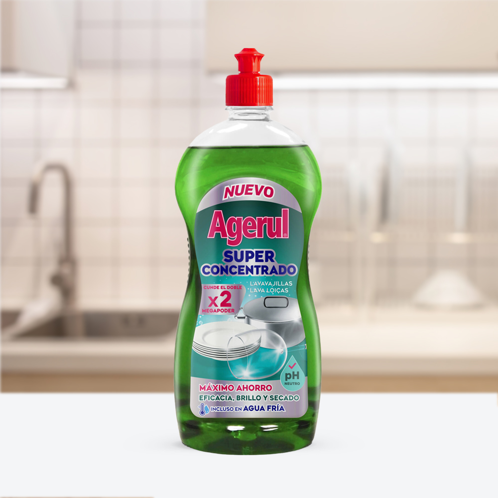 Hochkonzentriertes Geschirrspülmittel