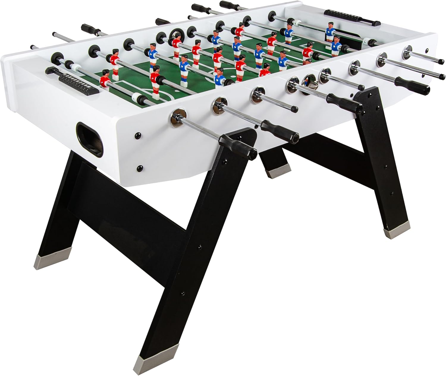 Leomark Spieltisch aus Holz für Kinder und Erwachsene | Spielspaß zu Hause oder auf Partys, Familienunterhaltung | Stabil, lehrreich und einfach aufzubauen