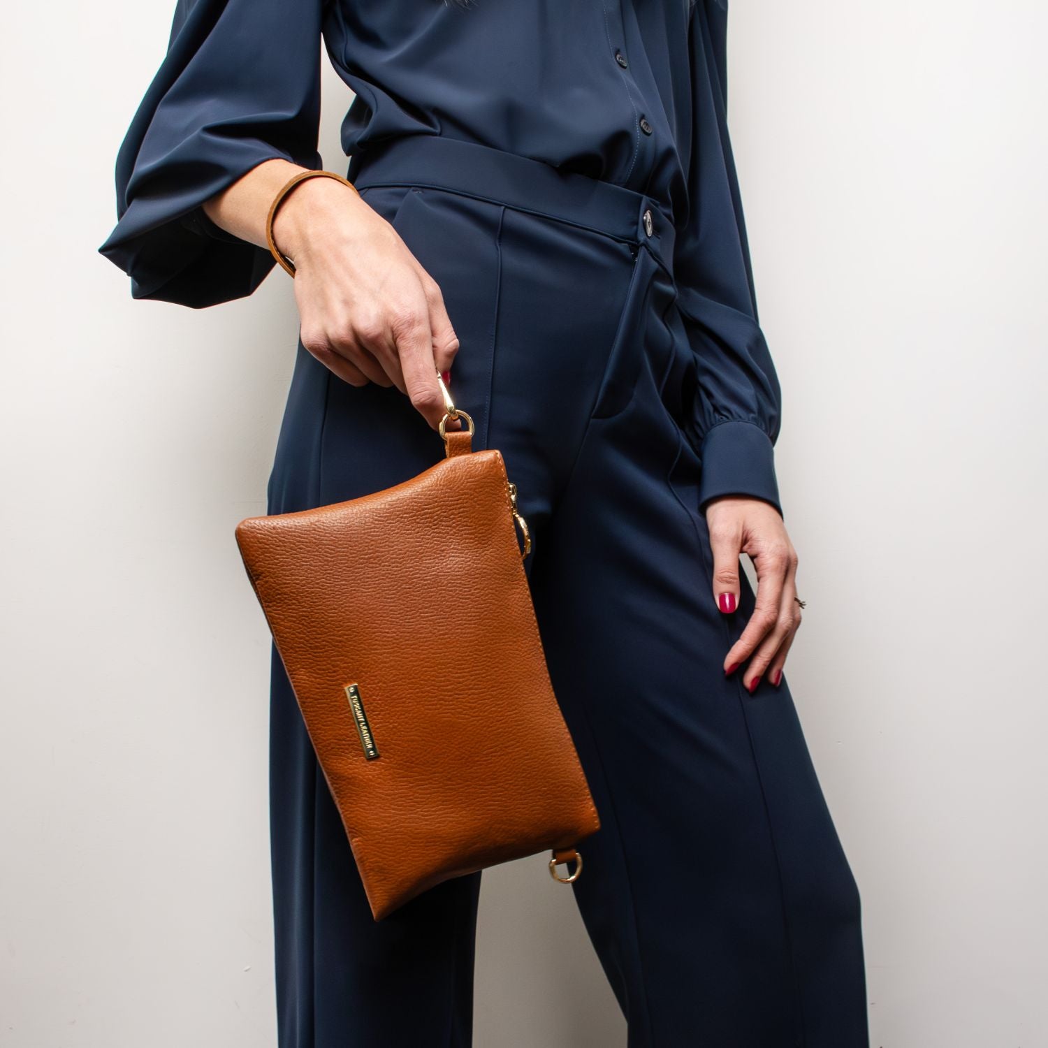 TL Bag - Soft Italian leather pouch clutch | TL142029