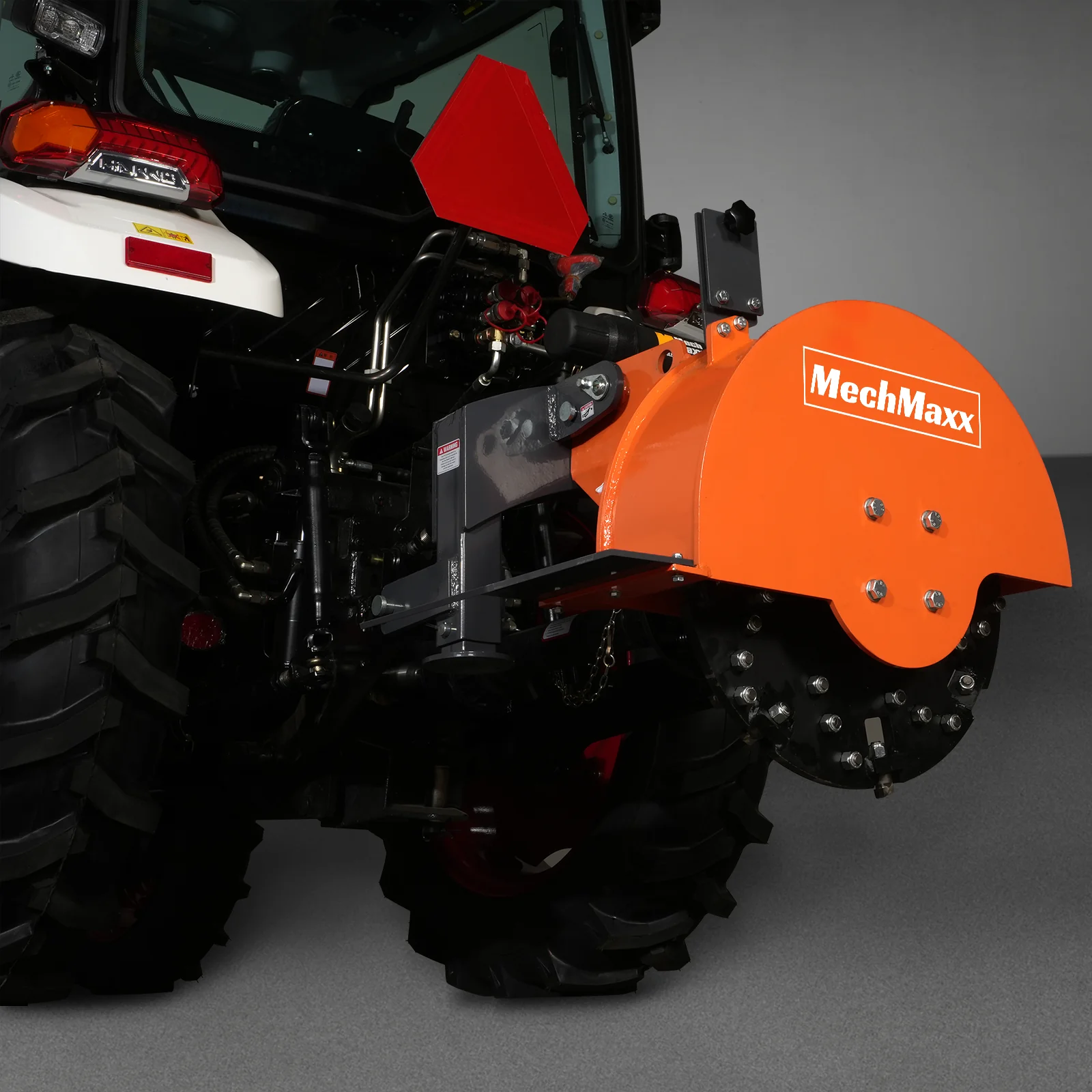 Broyeur de souches MechMaxx SG24 2025 – Attelage de prise de force 3 points avec 34 dents en carbure + arbre de prise de force inclus