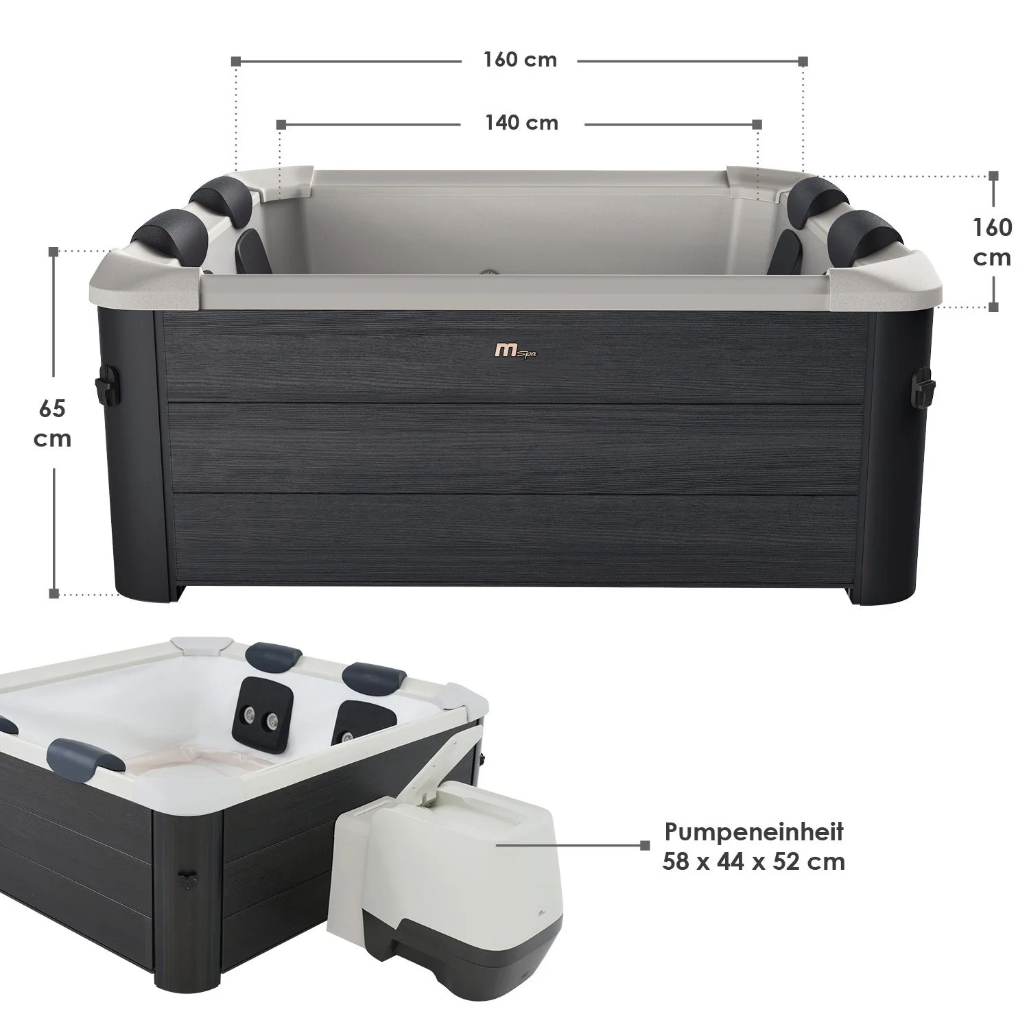 Spa Whirlpool Oslo 2025 avec éclairage LED