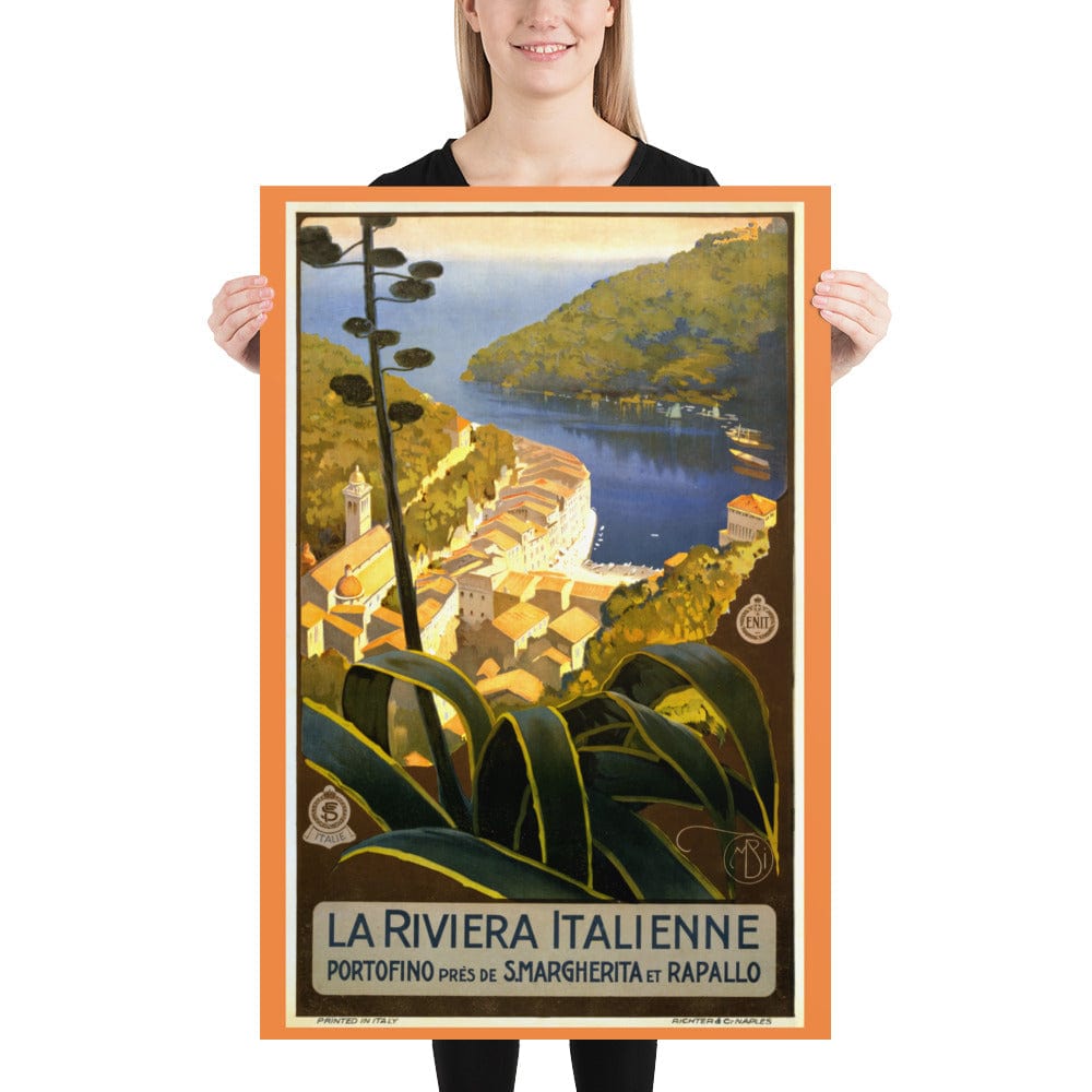 La Riviera Italienne - Portofino Poster