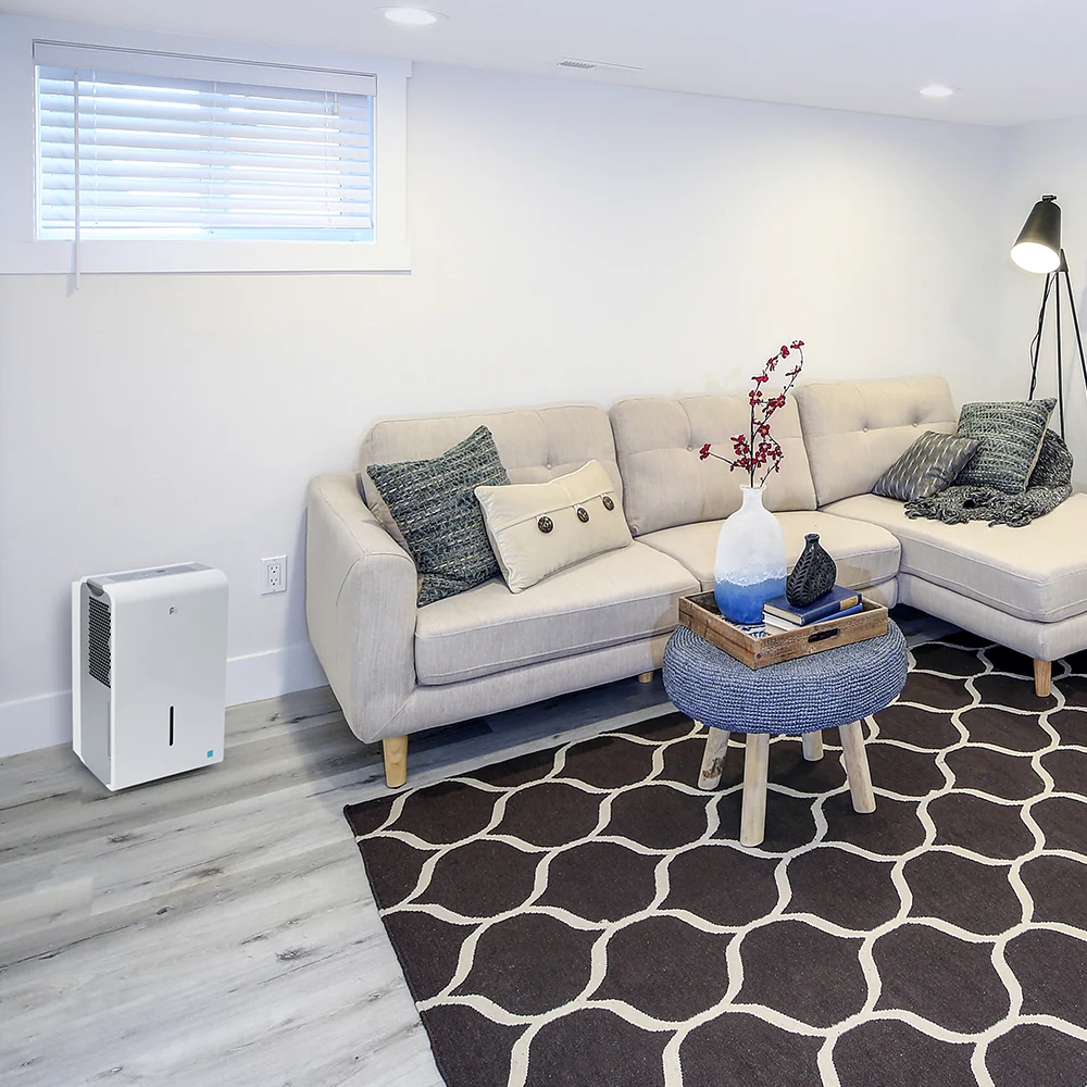 2025 ENERGY STAR 35-pint affugter med kontinuerlig dræning og ultralydsvag drift – ideel til mellemstore rum og kældre