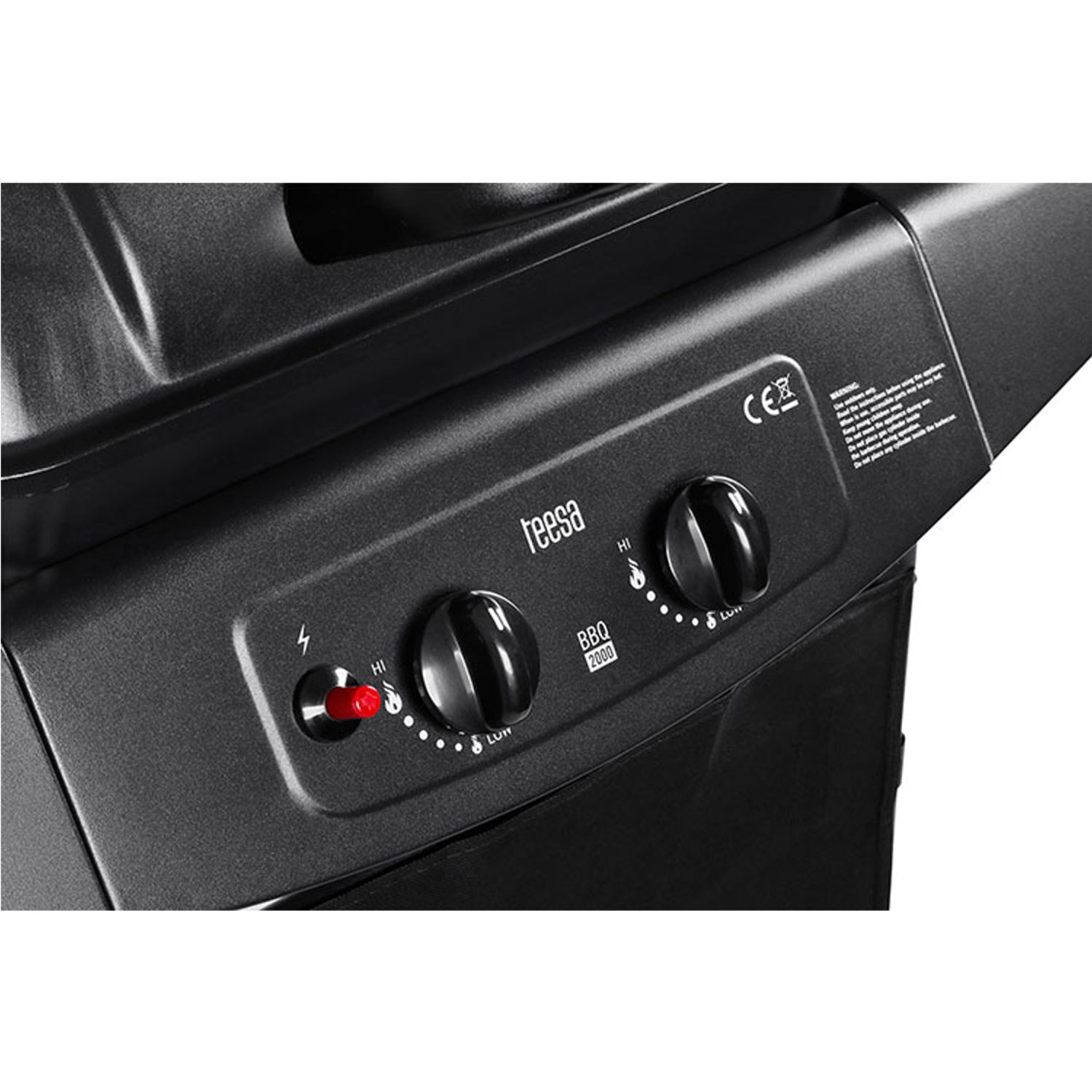 Gasgrill mit 2 Brennern