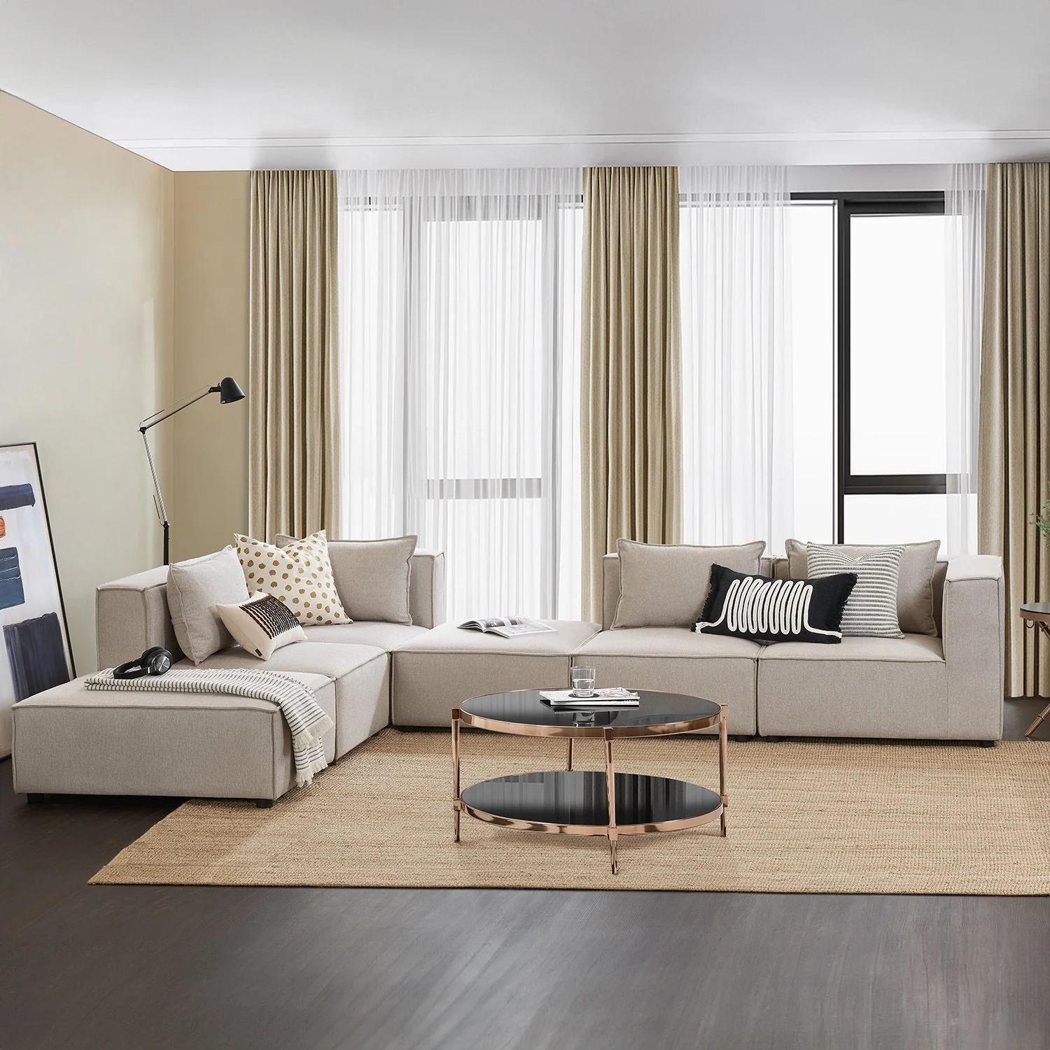 Canapé modulaire Domas XXL 2025 – salon modulaire