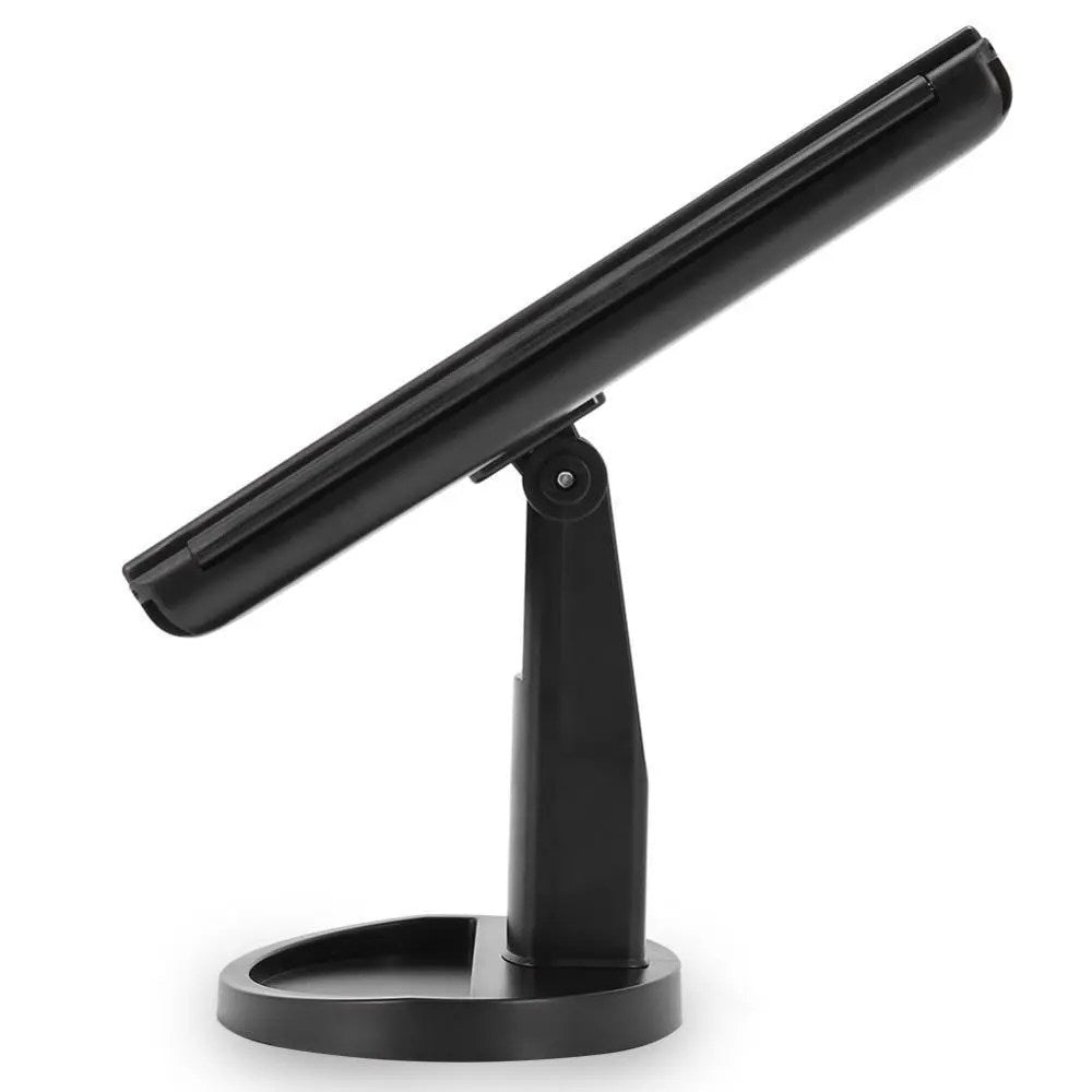 Miroir de maquillage éclairé – Miroir de courtoisie intelligent avec lumières et grossissement x10