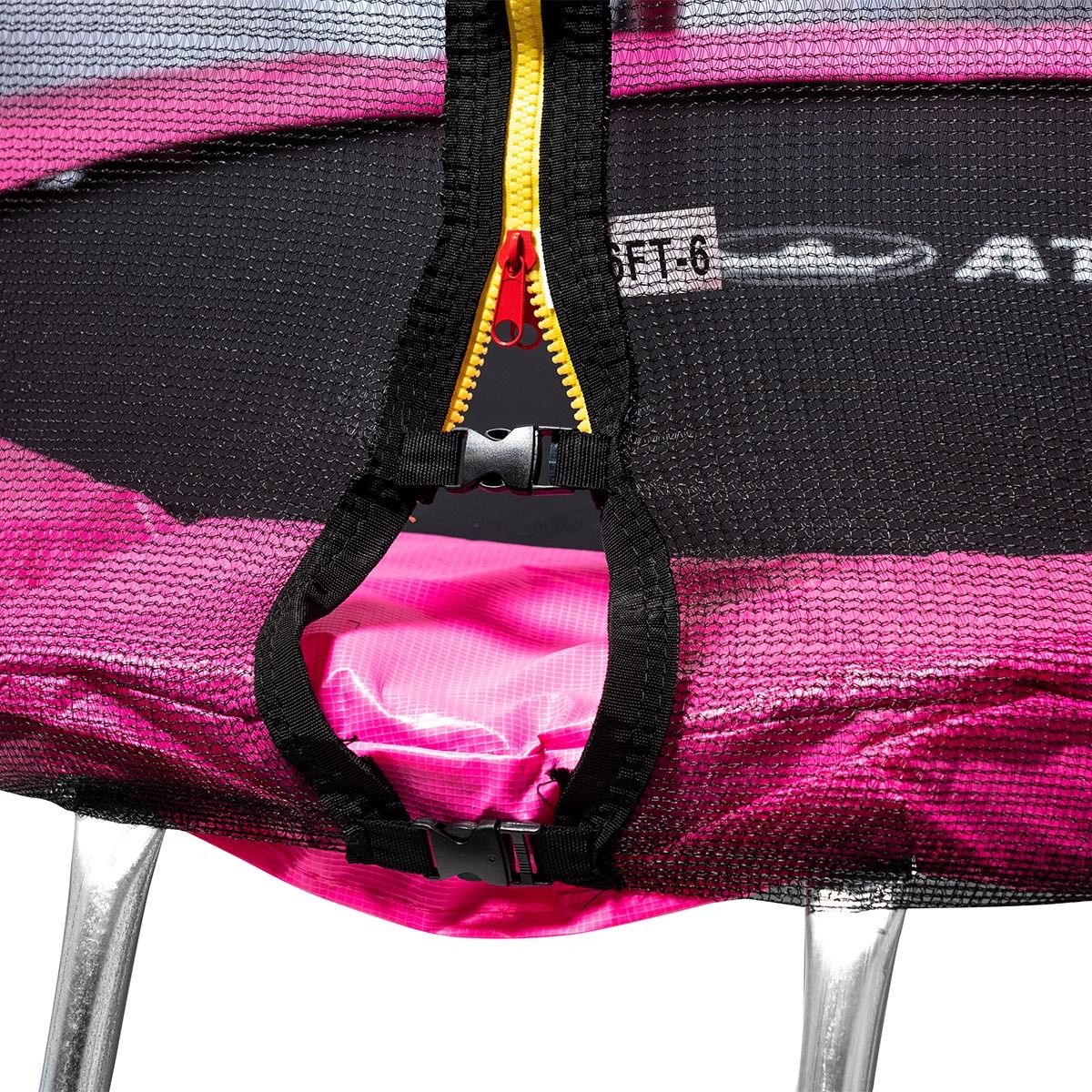 Kindertrampolin 185 Pink - Outdoor-Spiele und Spielzeug für Kinder