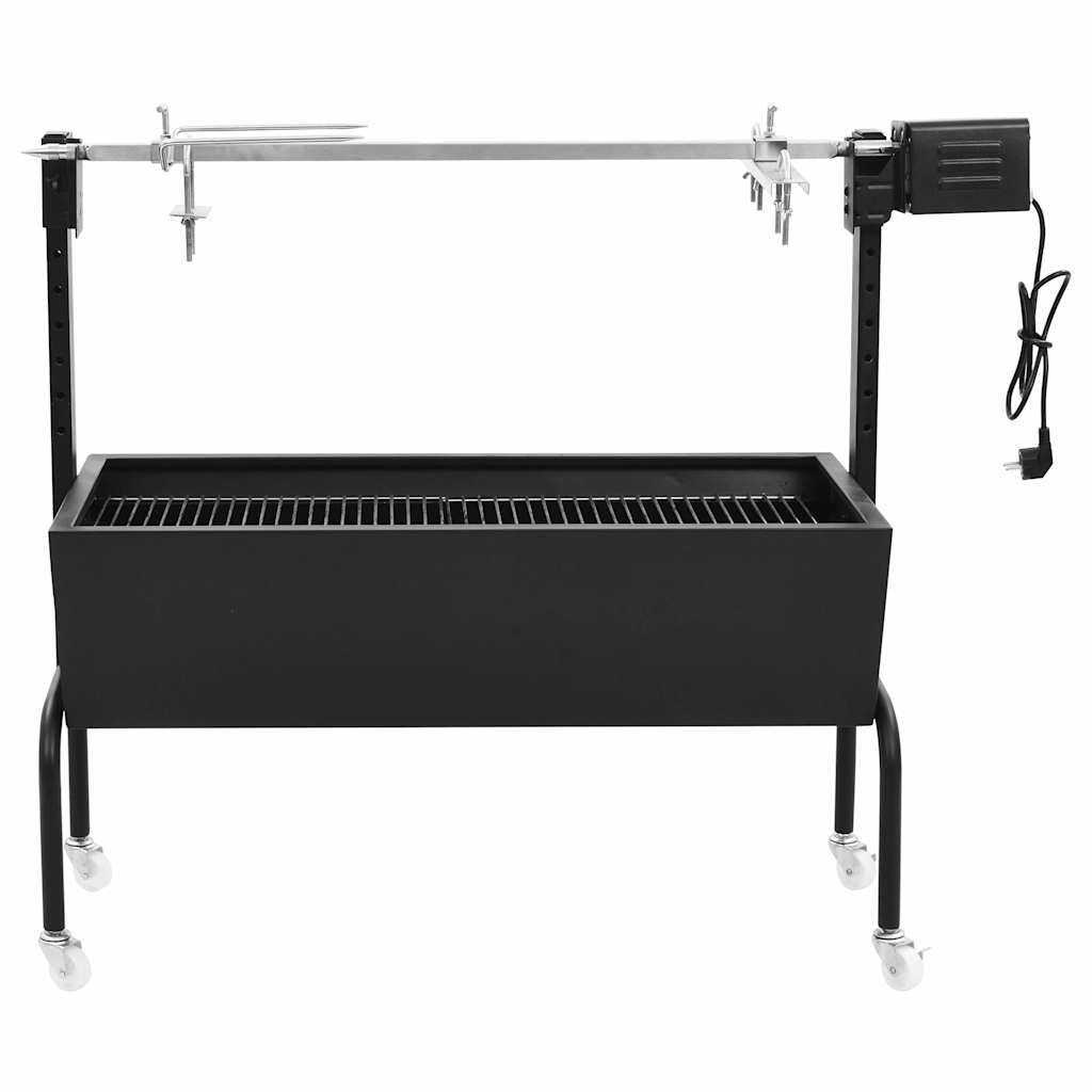 Vidaxl elektrisk grillrotisserie i rustfrit stål