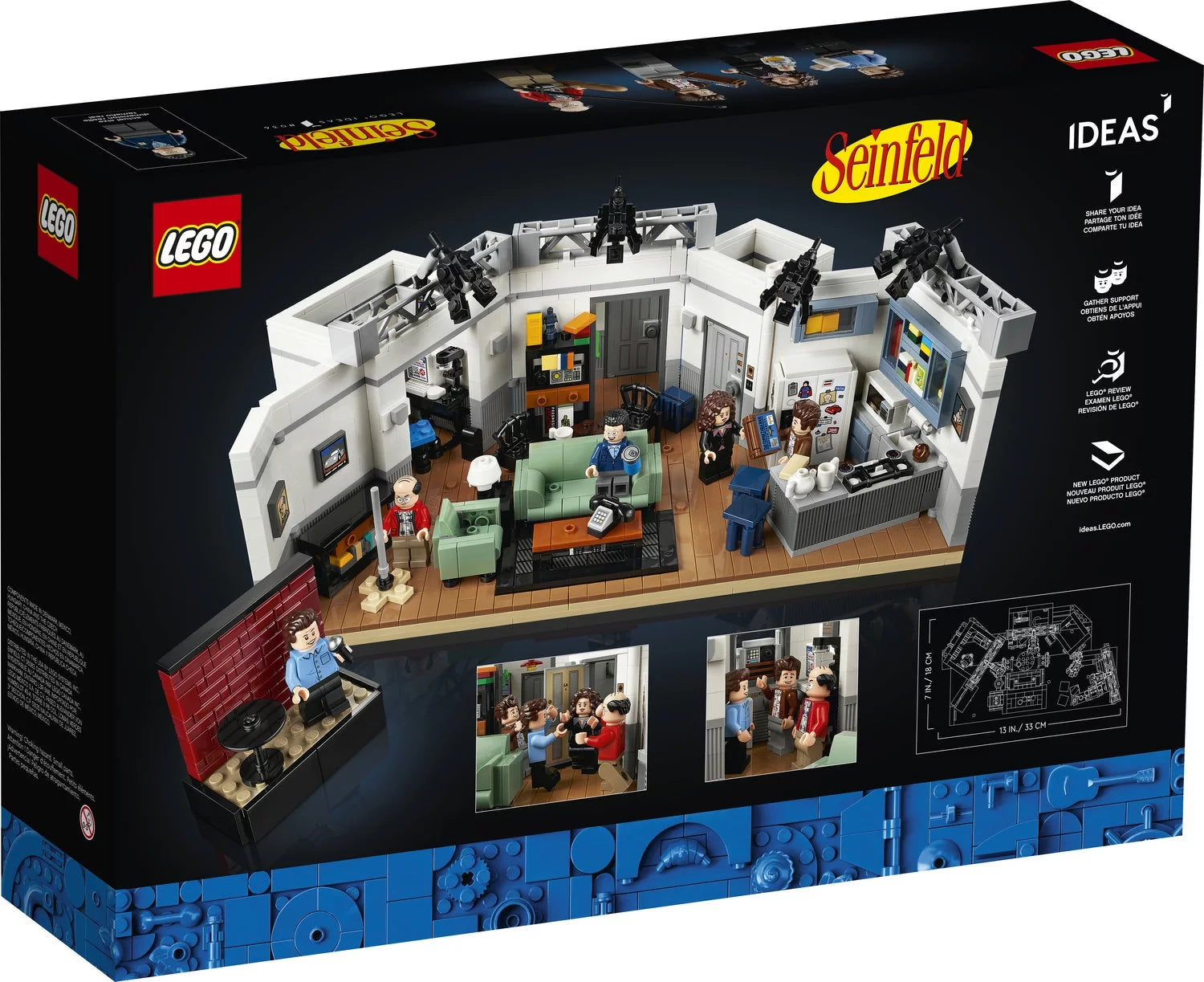 LEGO Ideas Seinfeld 21328 – Bauset (1326 Teile)