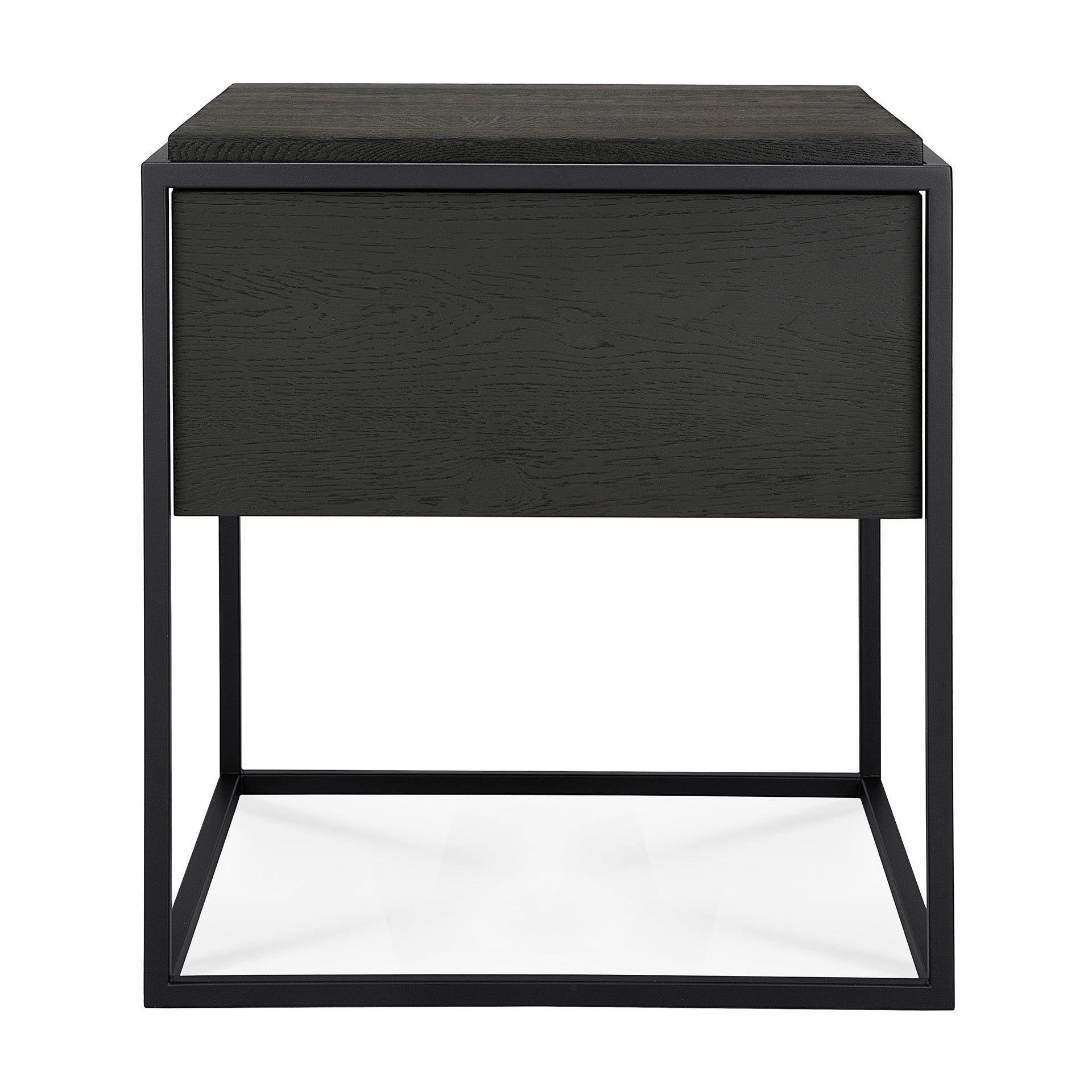 Monolit Nightstand - Black Oak