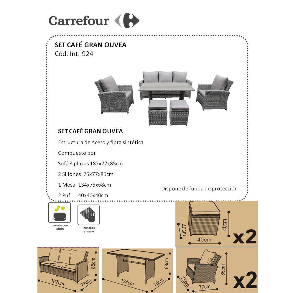 Gartencafé-Set, Grand Ouvea