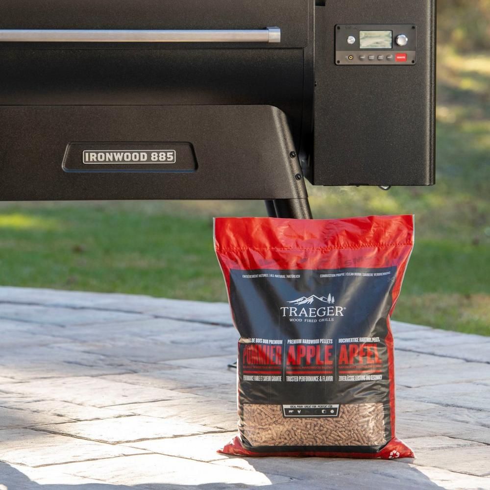 Traeger Apfelholzpellets für den Grill