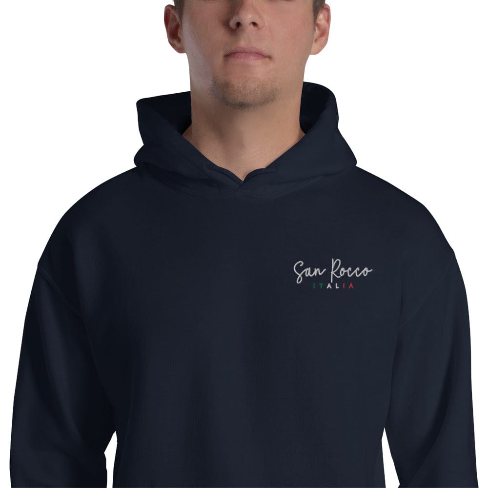 San Rocco Italia Embroidered Logo Unisex Hoodie