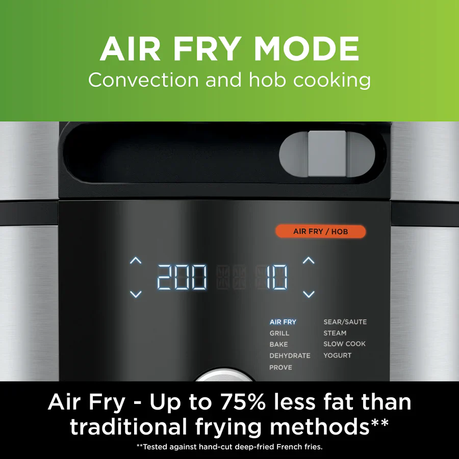 2025 Opdag Ninja® Foodi® SmartLid™ 14-i-1 7,5-liters multikogeren