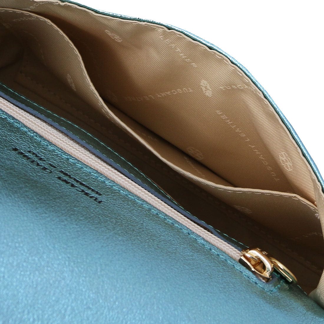 TL Bag - Metallic leather clutch | TL141993