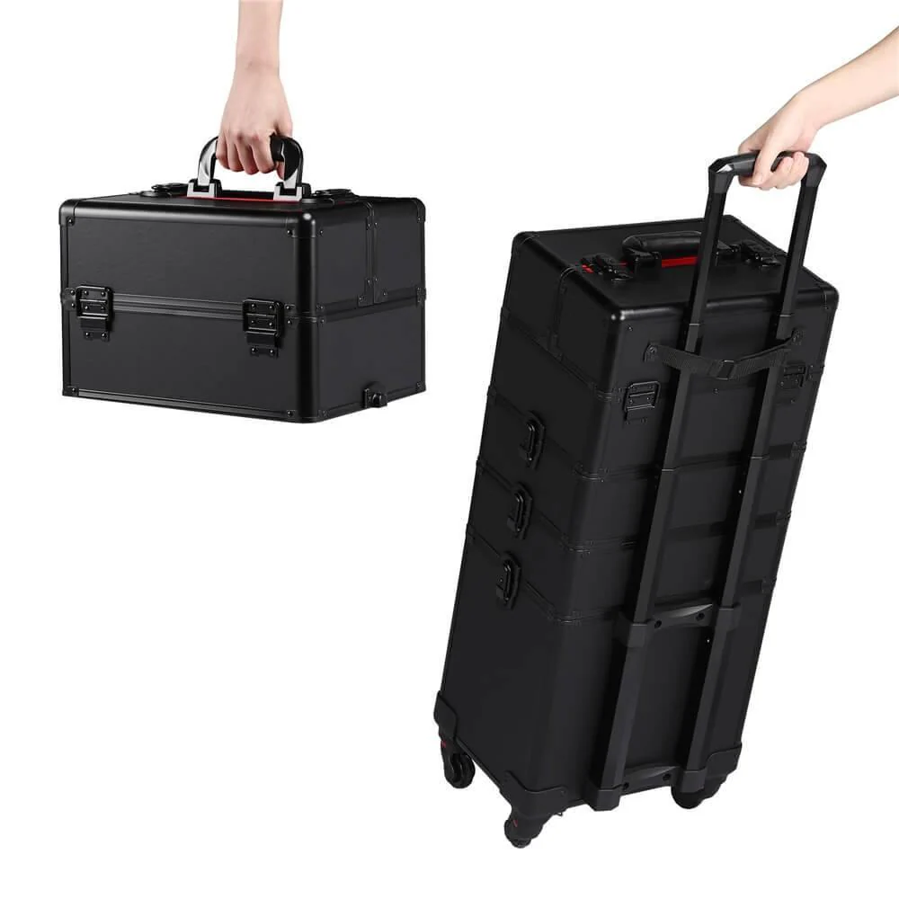 Yaheetech 4-i-1 Professionelt Makeup-etui