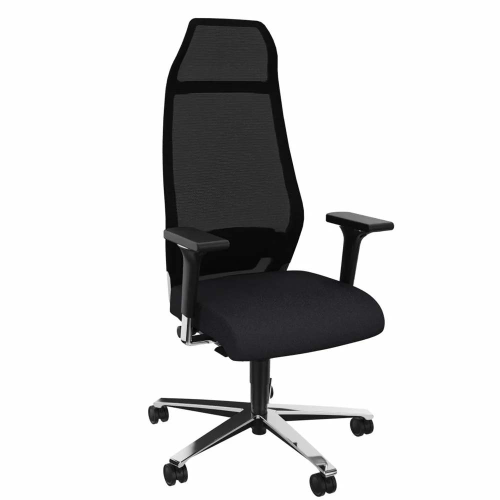 Züco Selvio E 0146 Ergonomischer Bürostuhl, Chefsessel | Hohe Netzrückenlehne | Konfigurierbar