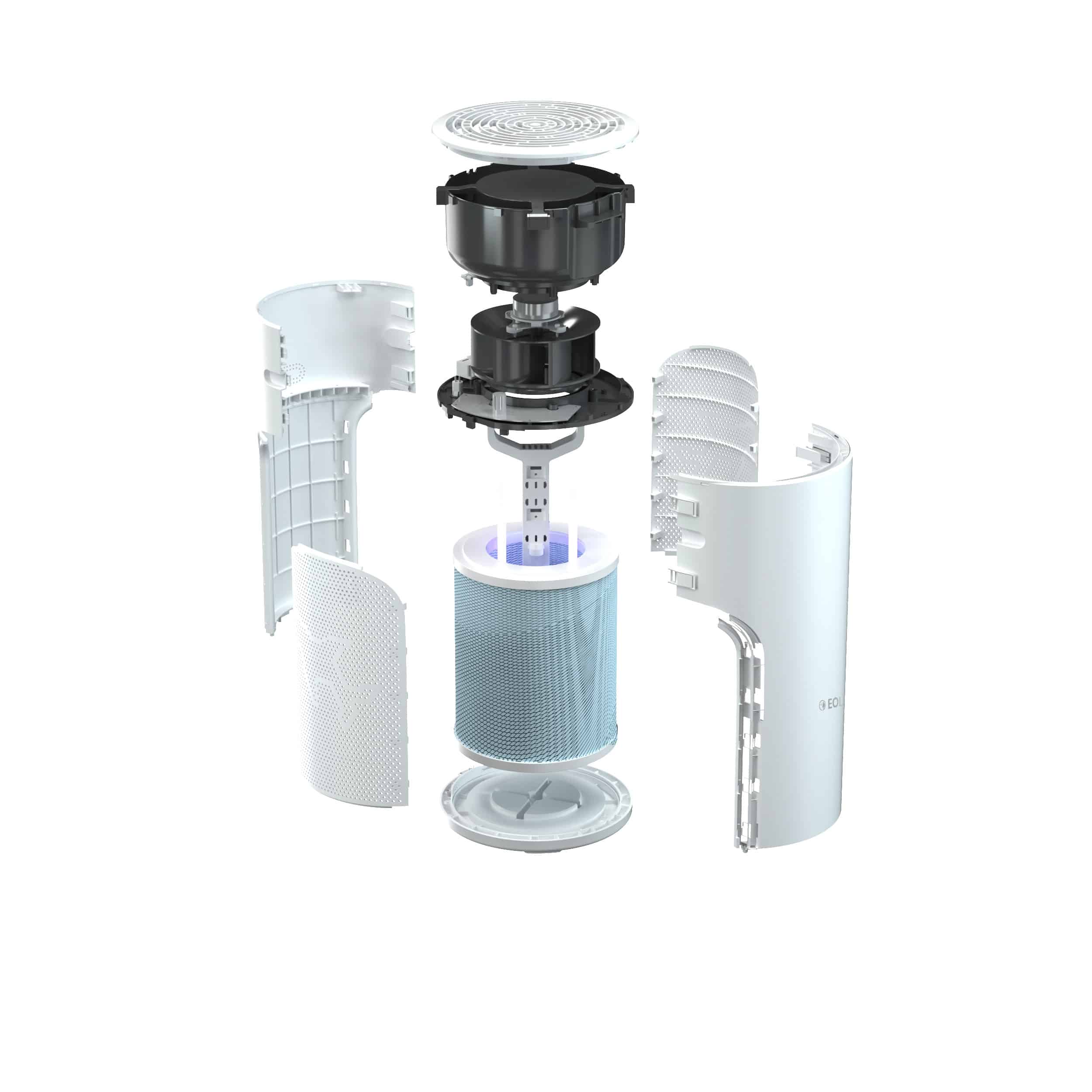 2025 AEROPRO 40 Luftreiniger – Für Räume bis zu 40 m² – Intelligent und vernetzt