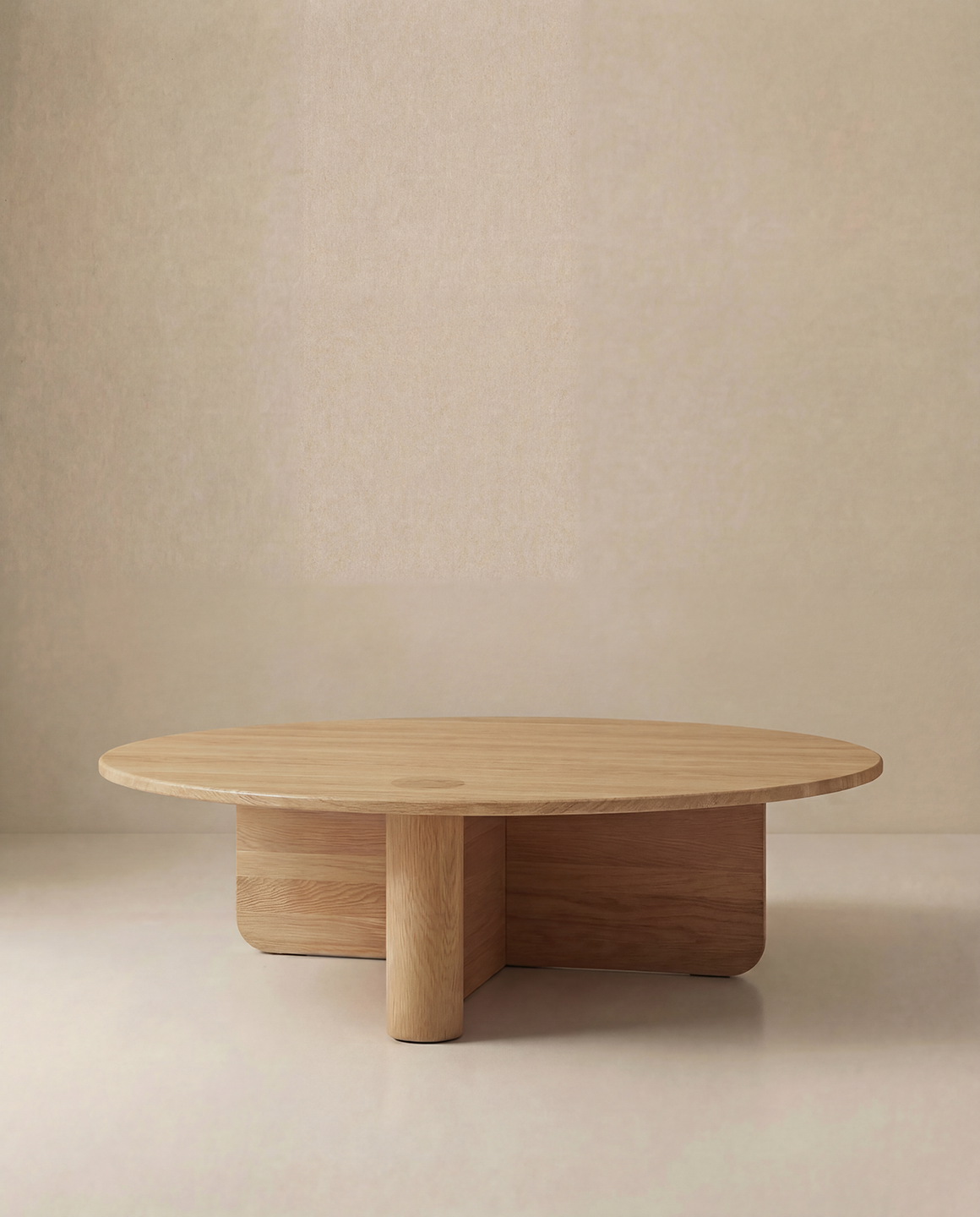 Mesa de centro giratoria | Redonda