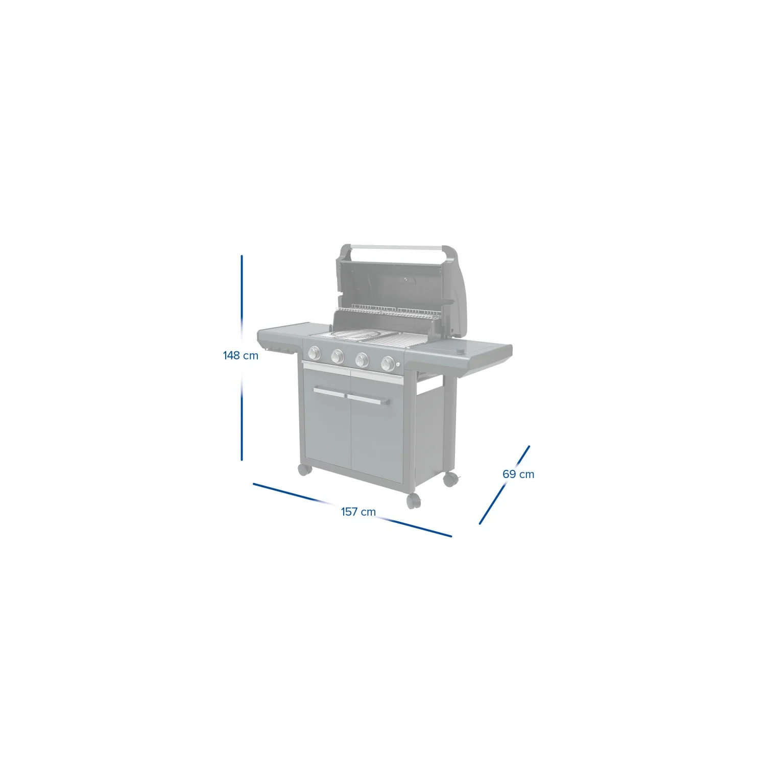 Premium Series S 4-Brenner-Gasgrill