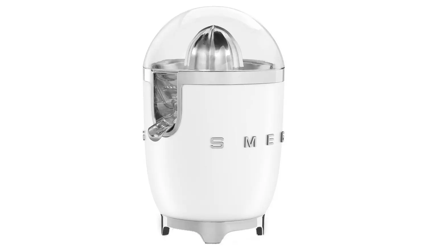 Extracteur de jus rétro SMEG CJF01WHUK années 1950 – Blanc (2025)