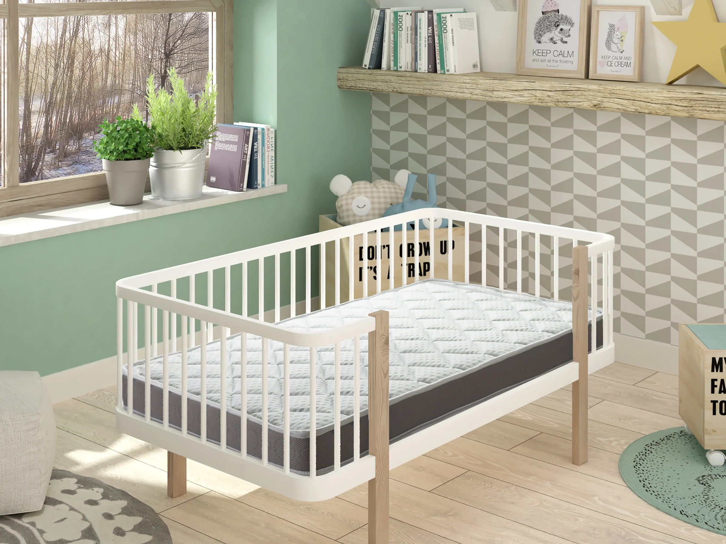 Viskoelastische Kinderbettmatratze von BabyBed