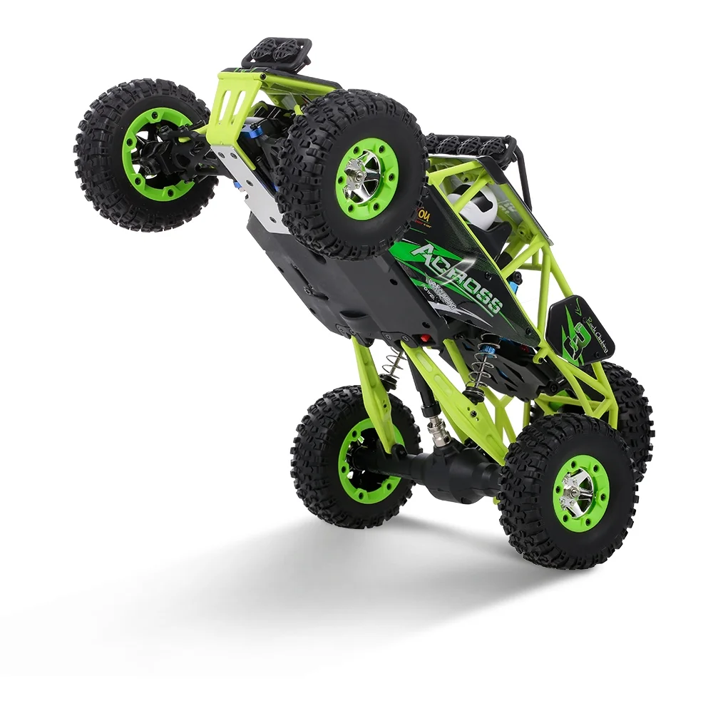 2025 Wltoys 1/12 - Fjernstyret højhastigheds-terrængående bil. 50 km/t. 2.4G. Firehjulstræk. Fjernbetjening. Terrængående. Rock crawler.