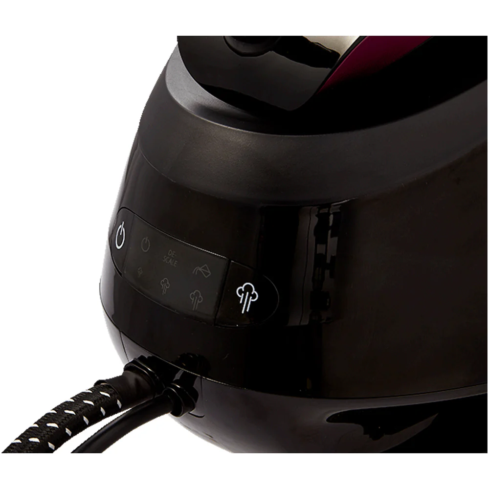 2025 Morphy Richards 332102 Speed ​​​​Steam Pro - Dampstrygestation med selvrensende system. 1,6L. Violet - Hurtig og kraftfuld strygning - Fjerner rynker i én omgang