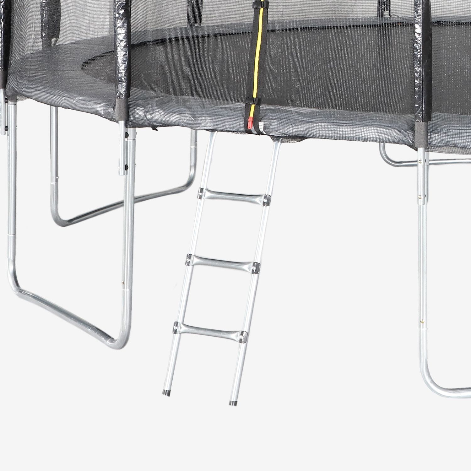 Trampolin mit Zubehörset, 490 cm, Grau