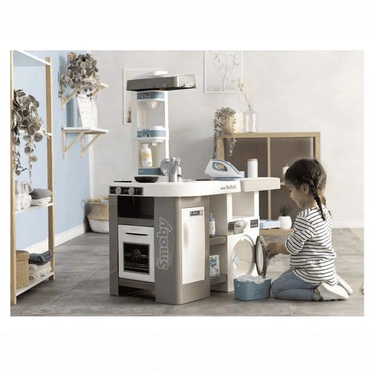 Cuisine Smoby T-fal Studio avec lave-linge 311050