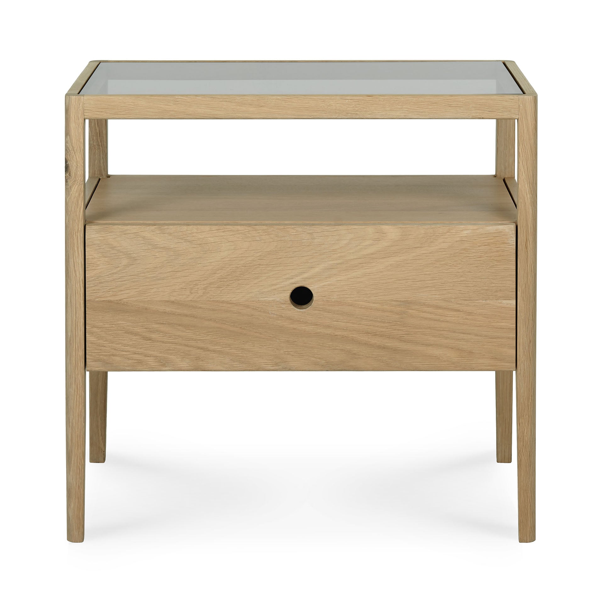 Spindle Nightstand - Oak