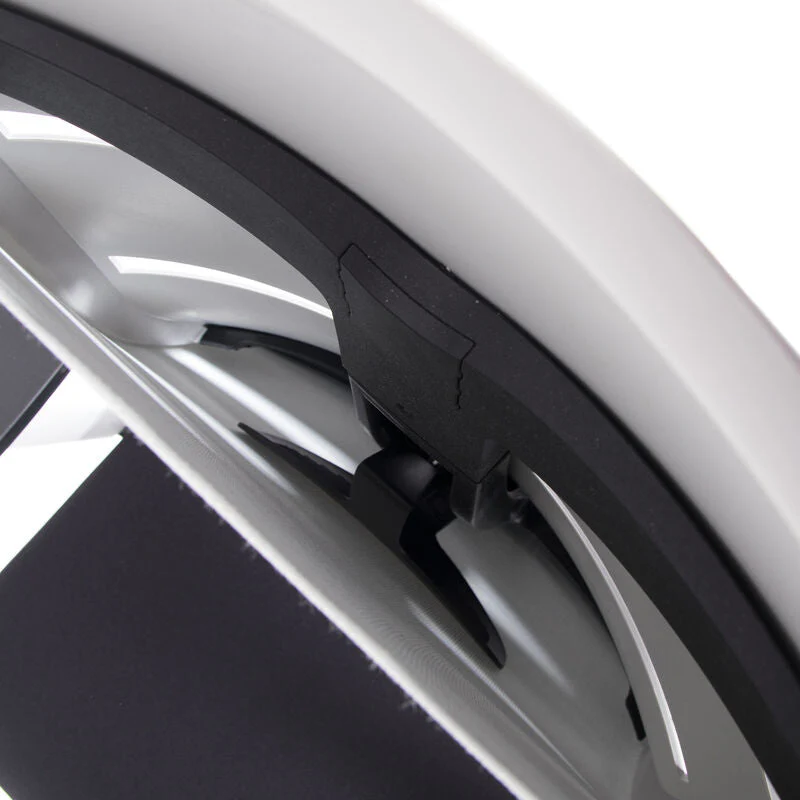 Agilis Matrix MT12 2025 Langsam verstellbarer ergonomischer Bürostuhl mit Netzrückenlehne, Sonderedition, Reines Schwarz