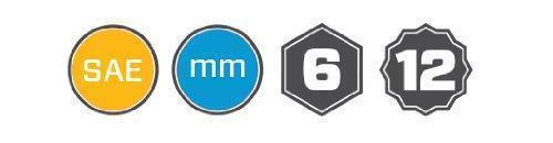 Crescent 170-teiliges Universalwerkzeugset – Geschlossener Koffer – Modell CTK170CMP2