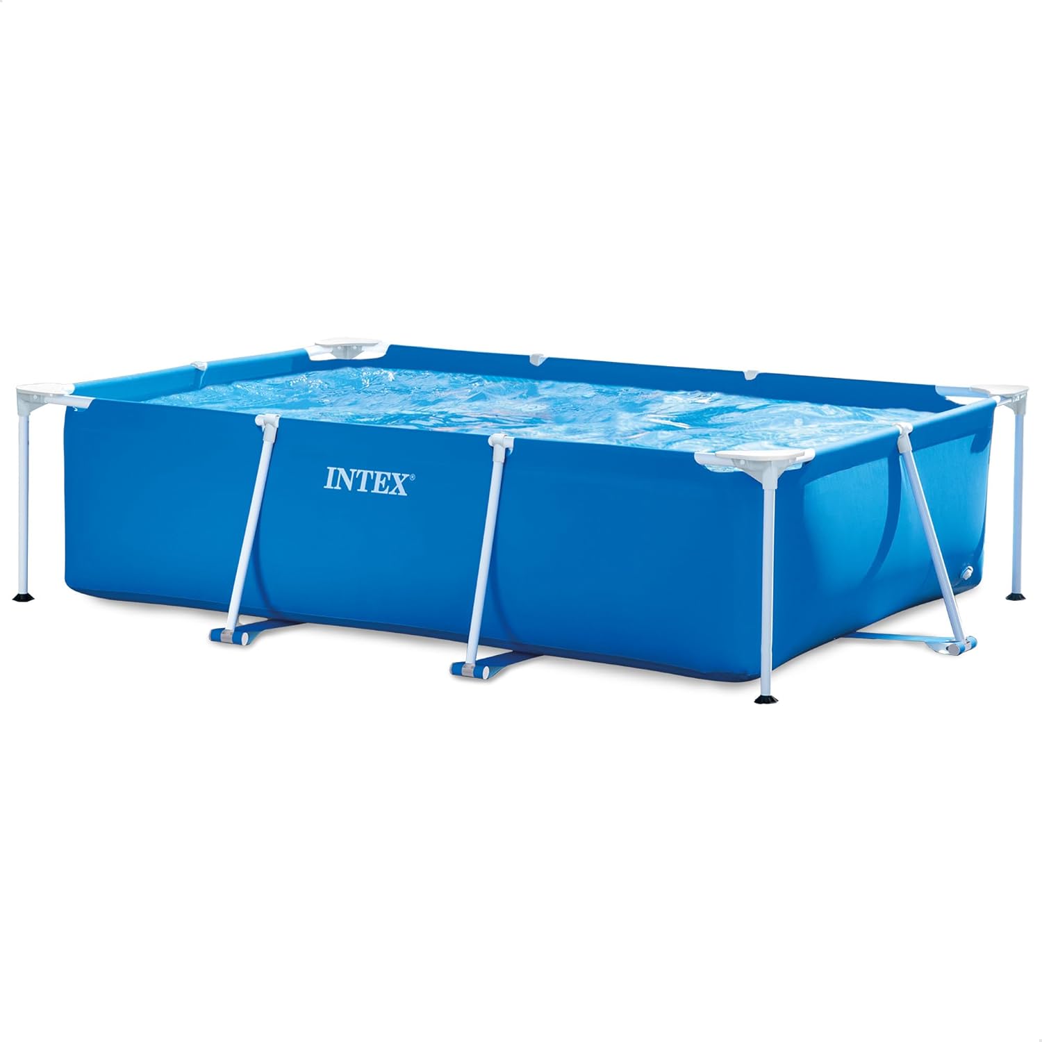 Intex 28271NP – Lille ramme overjordisk pool 260 x 160 x 65 cm, 2.282 liter, blå