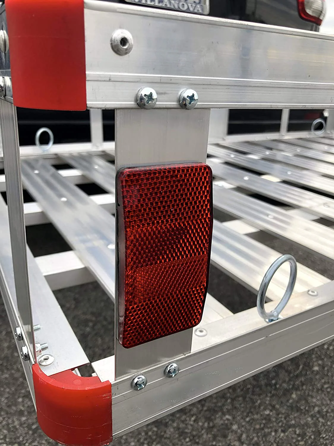 80779 Tagbøjle i aluminium til anhængertræk med 119 cm rampe. 1 stk.